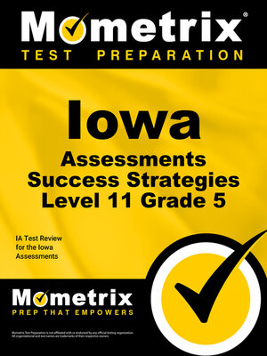 cover image of Iowa Assessments Success Strategies Level 11 Grade 5 Study Guide